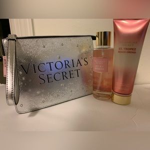 Victoria’s Secret Cosmetic Bag and Gift set/lotion